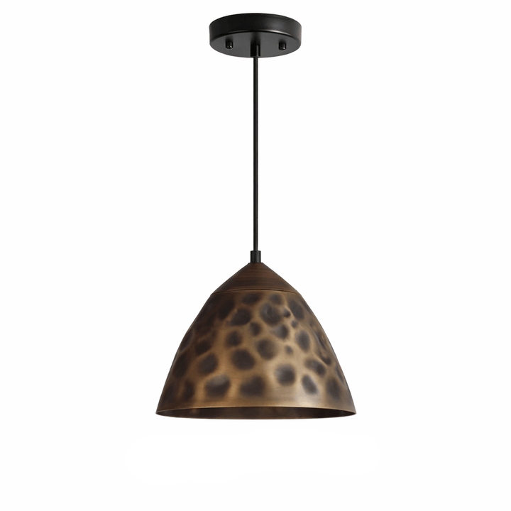 Dravik Hammered Brass Pendant Collection - Vakkerlight