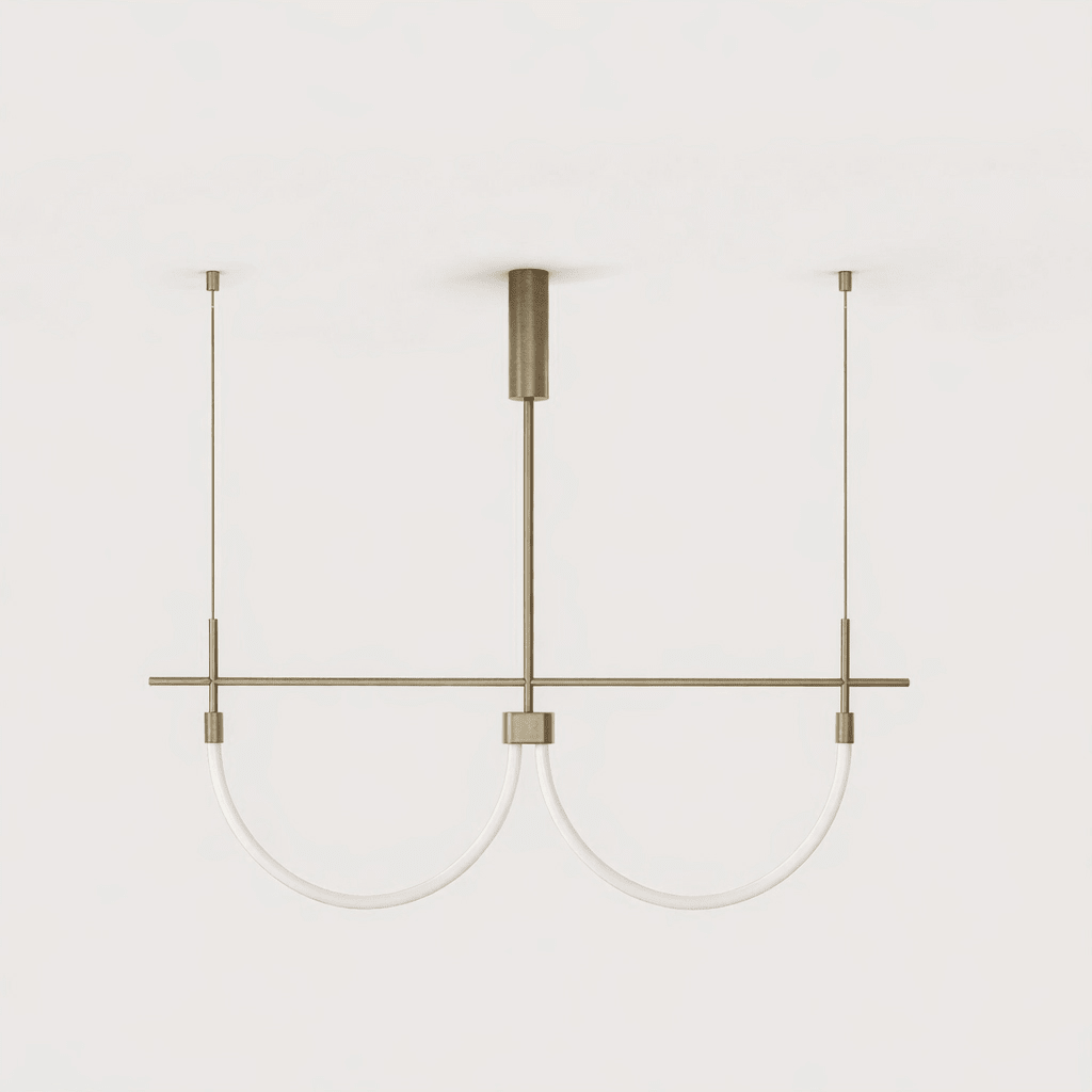 Serpentine Halo Chandelier - Vakkerlight