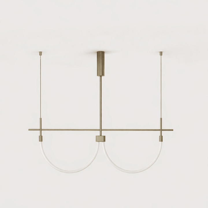 Serpentine Halo Chandelier - Vakkerlight
