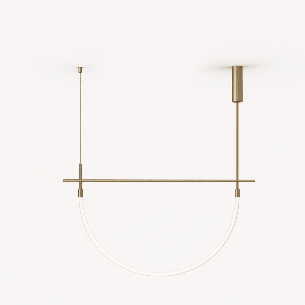 Serpentine Halo Chandelier - Vakkerlight