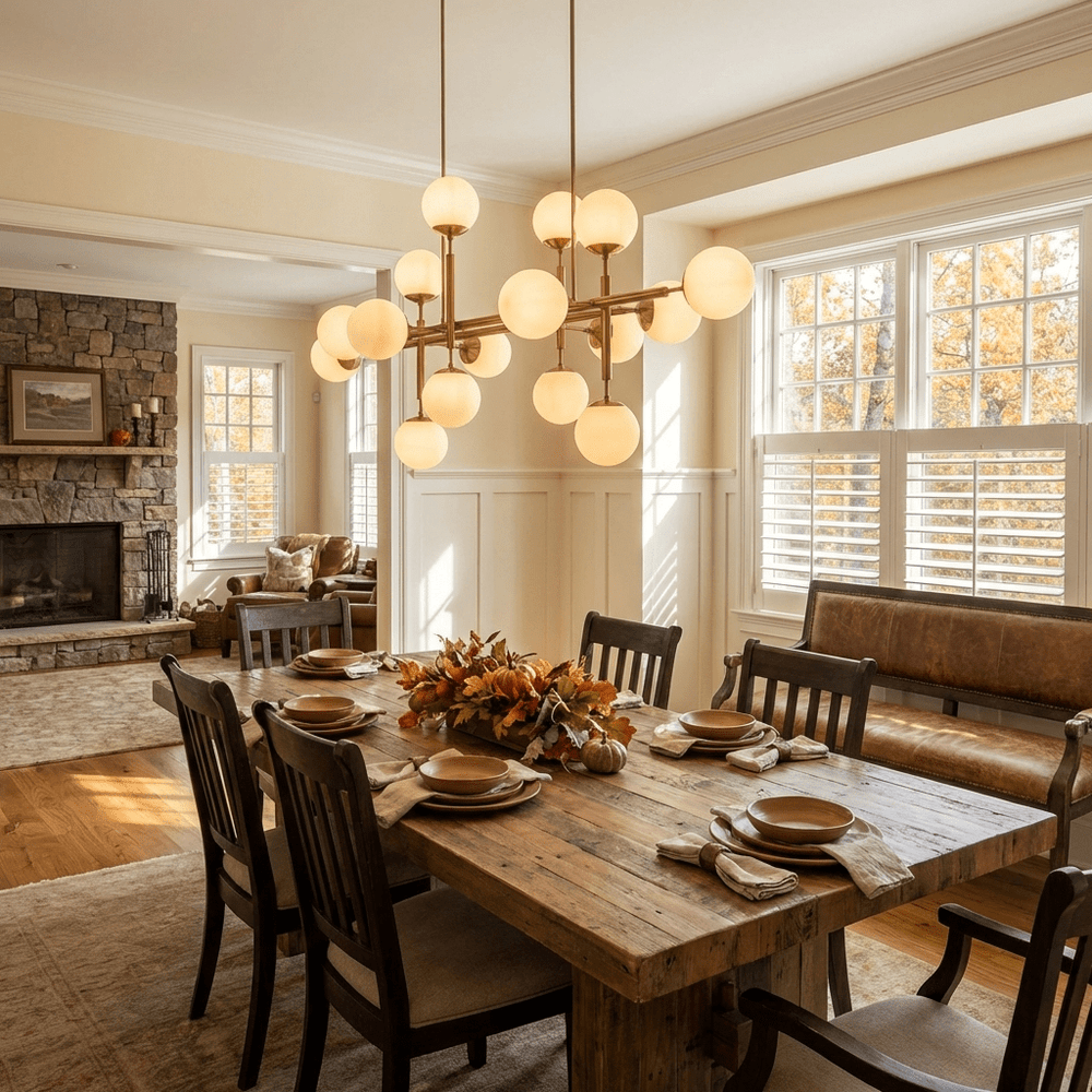 Orbelis Globe Chandelier - Vakkerlight