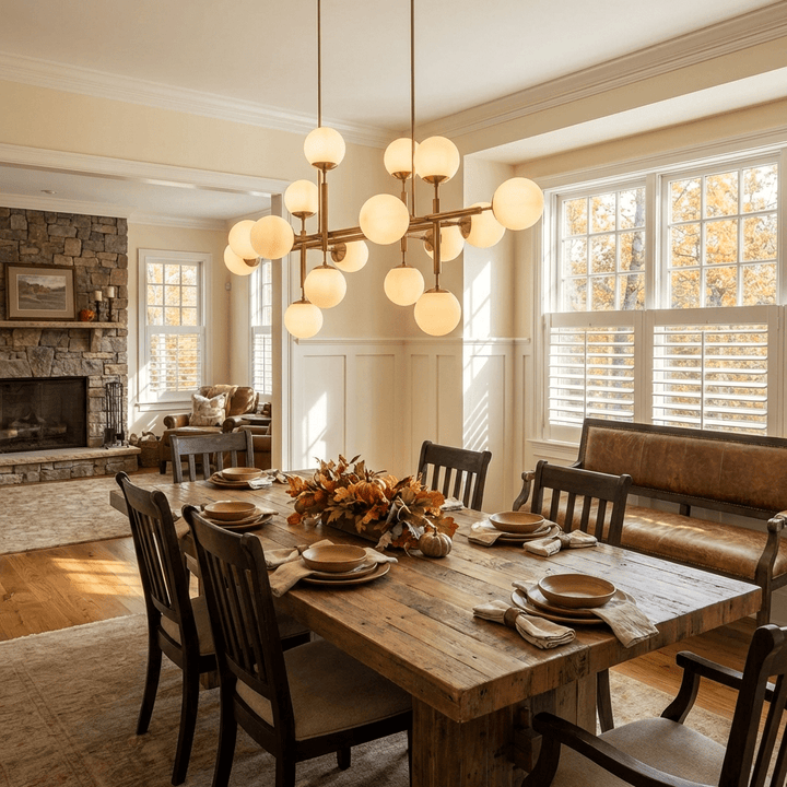 Orbelis Globe Chandelier - Vakkerlight