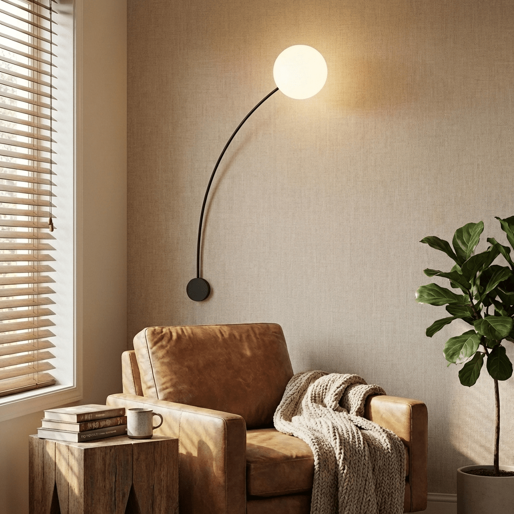 Arvella Arc Wall Lamp - Vakkerlight