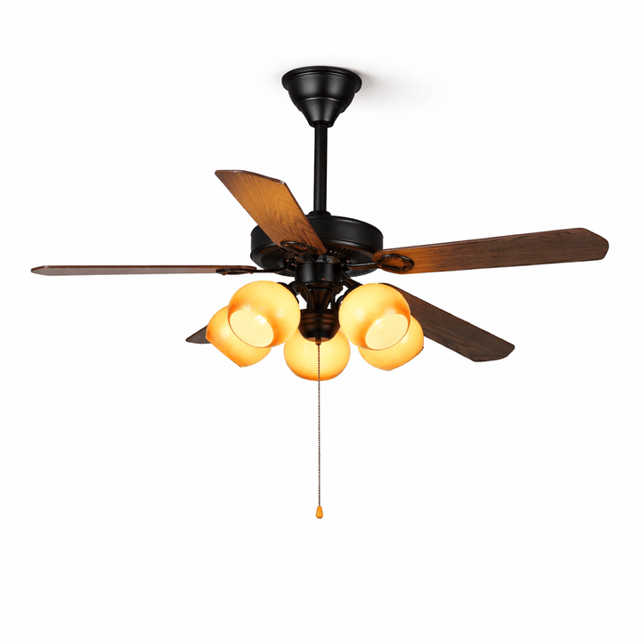 Bravelle Vintage Ceiling Fan Light - Vakkerlight
