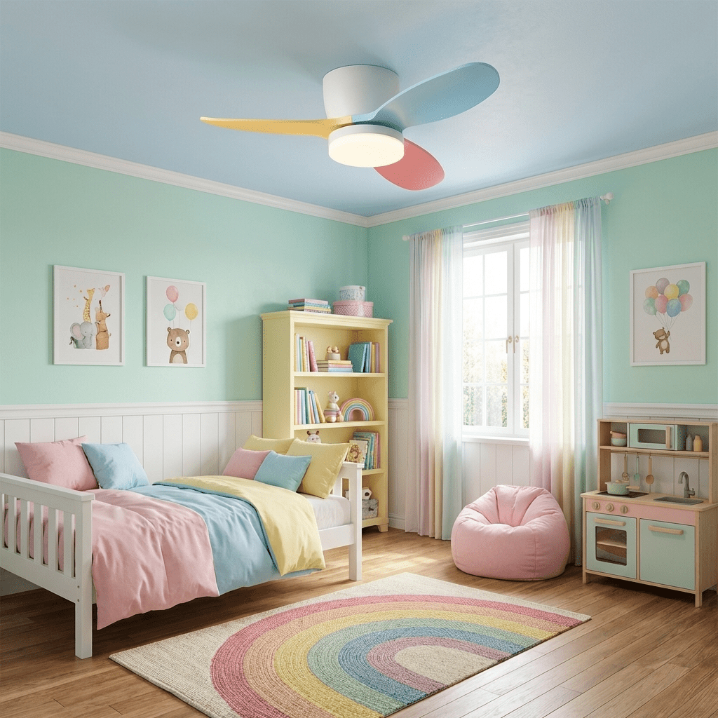 Lumo Petal Ceiling Fan Light - Vakkerlight
