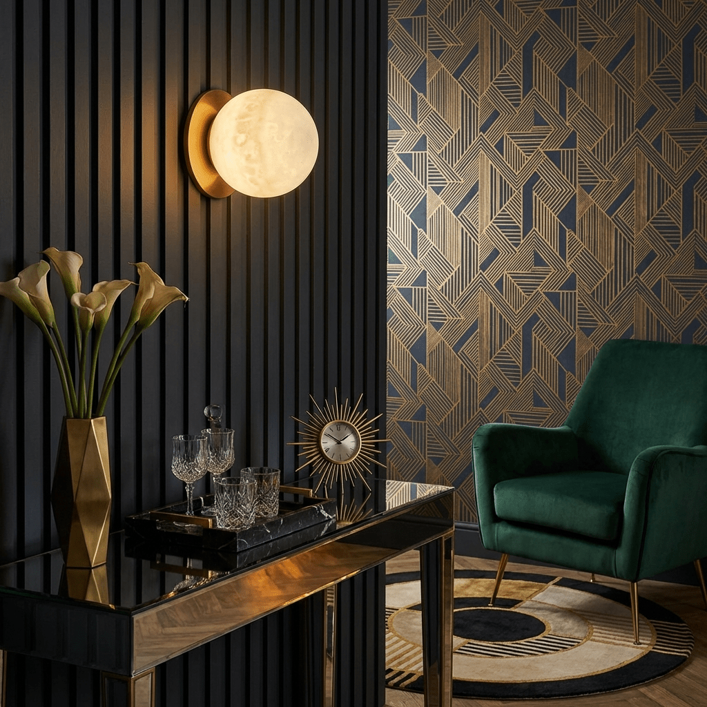 Alabaster Mini Orb Wall Lamp - Vakkerlight