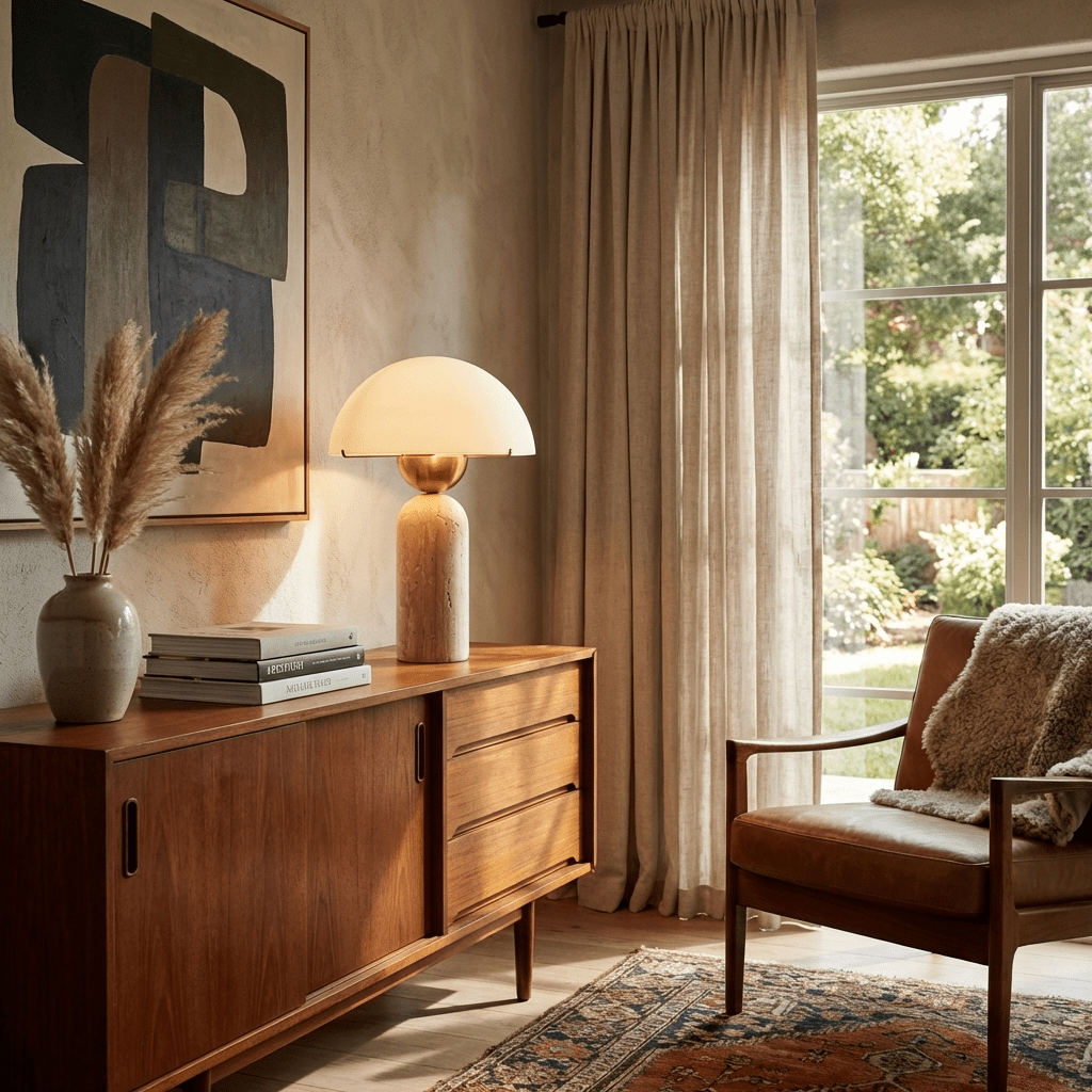 Dome Mushroom Table Lamp - Vakkerlight