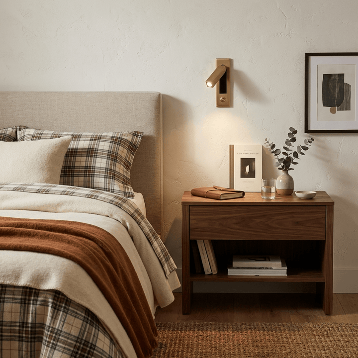 Embedded Bedside Sconce