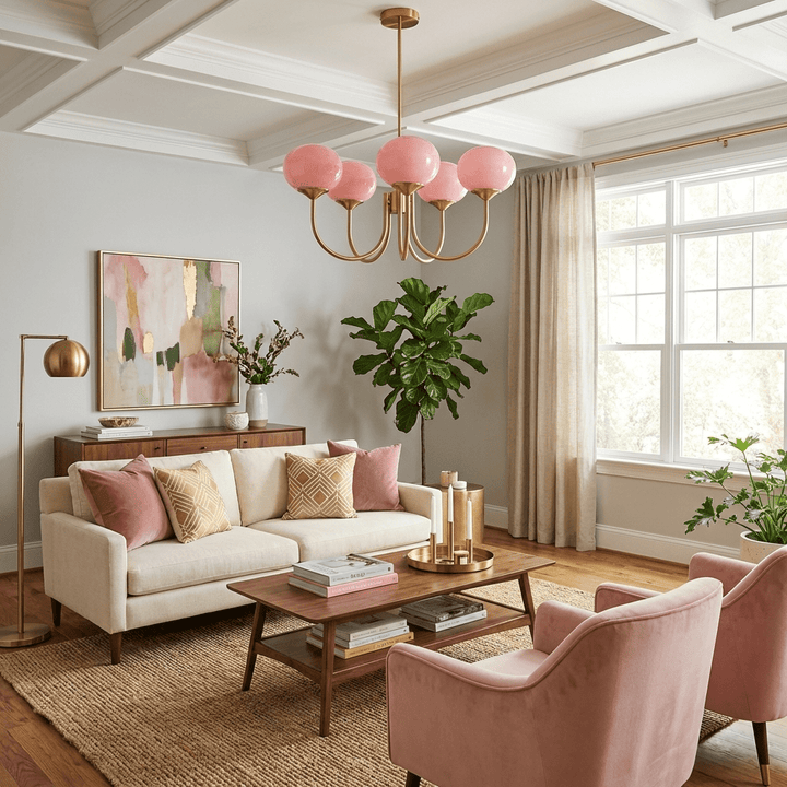 Marshmallow Chandelier