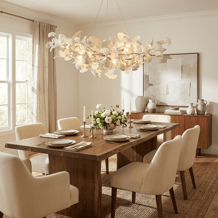 Horizon Bloom Gingko Chandelier