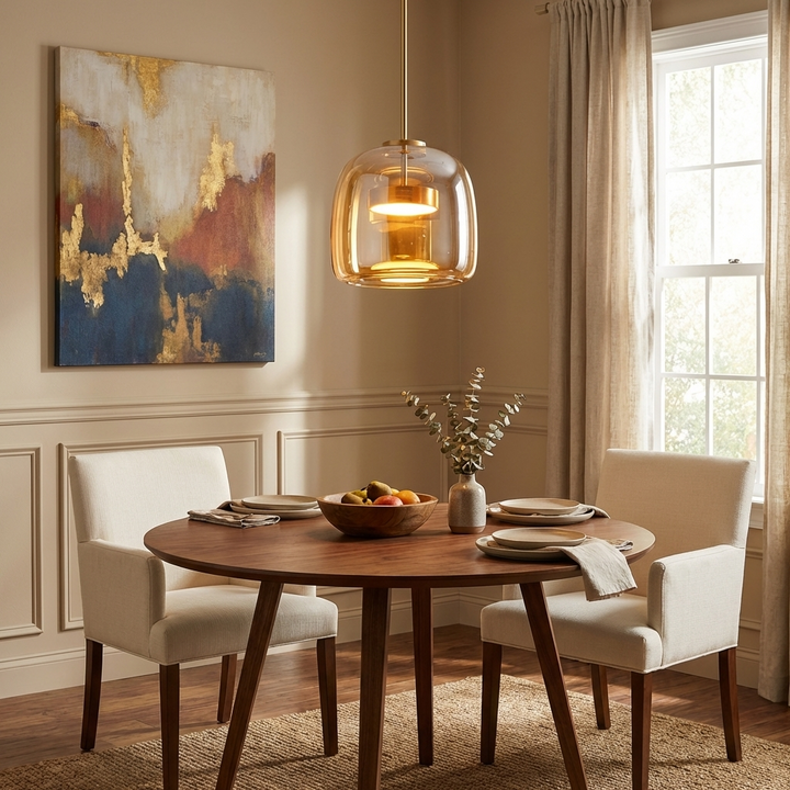 Metro Sphere Glass Pendant Lamp