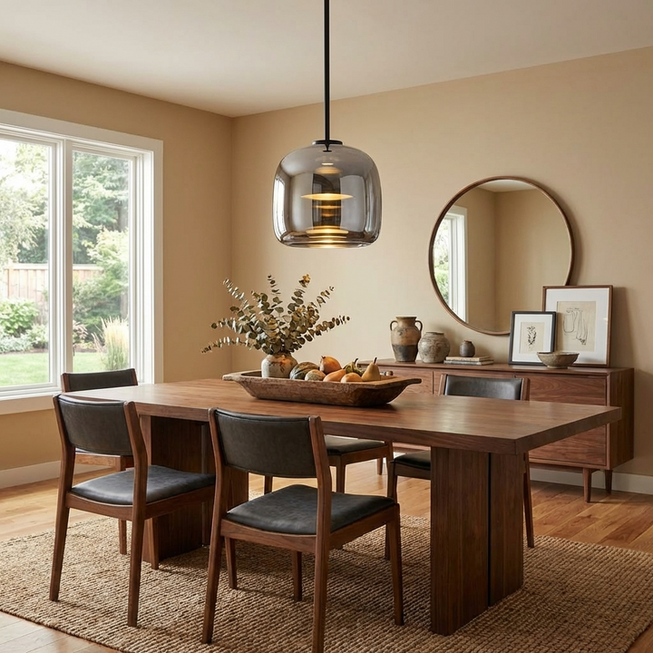 Metro Sphere Glass Pendant Lamp