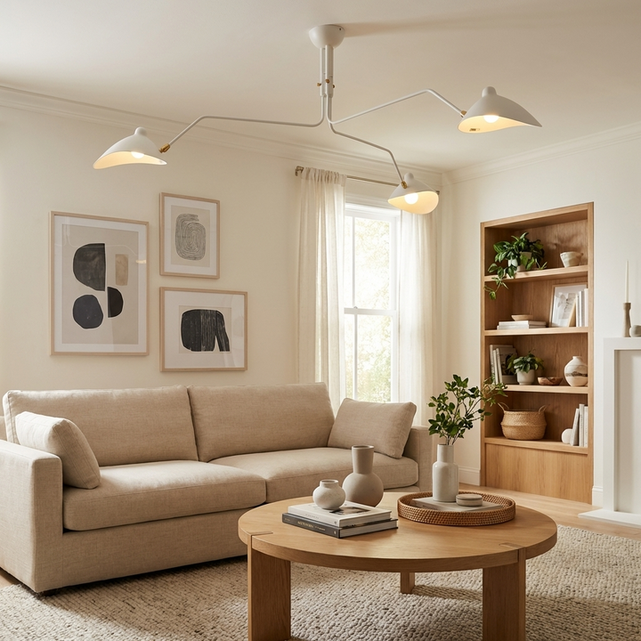 Serge Mouille Ceiling Light A