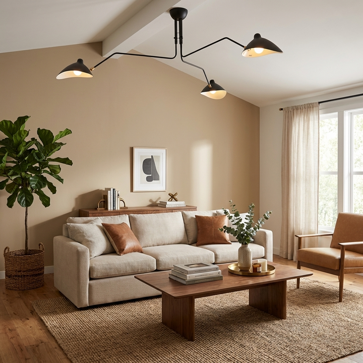 Serge Mouille Ceiling Light A