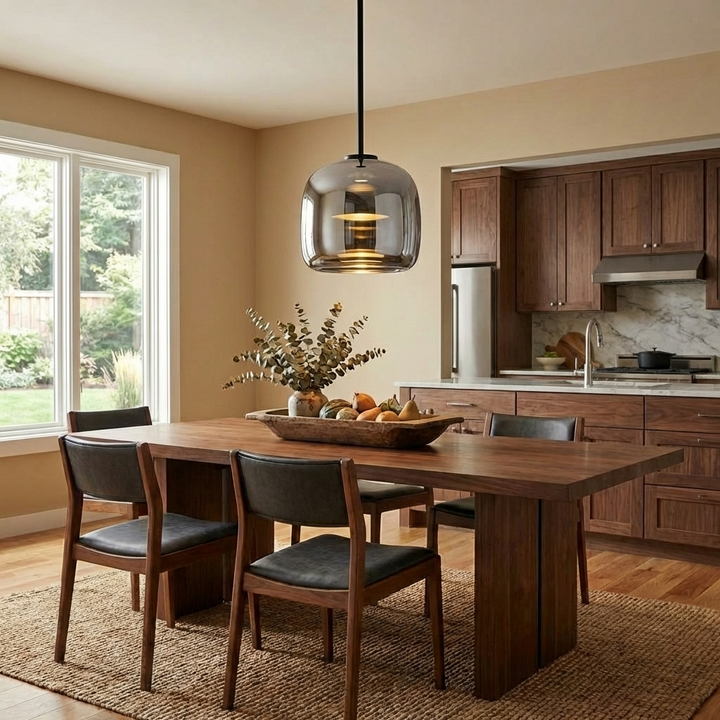 Metro Sphere Glass Pendant Lamp