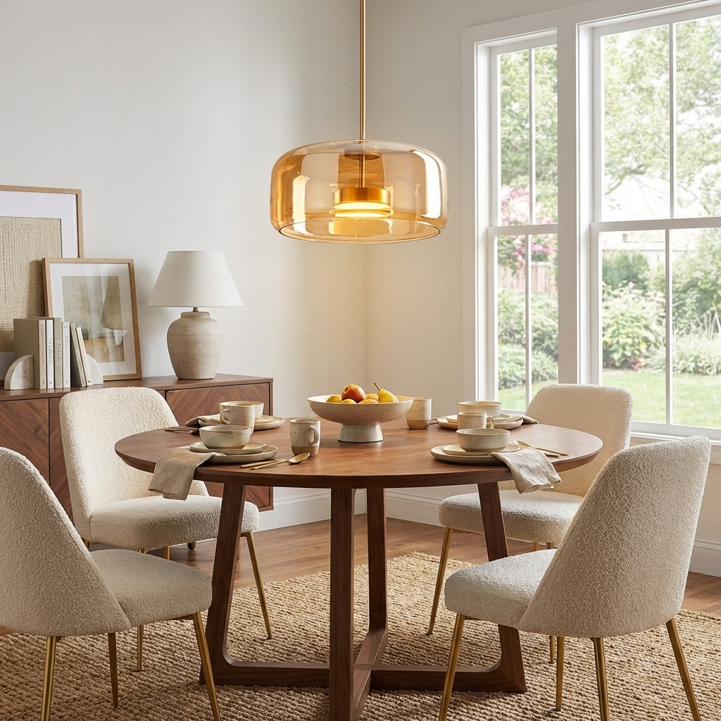 Metro Sphere Glass Pendant Lamp