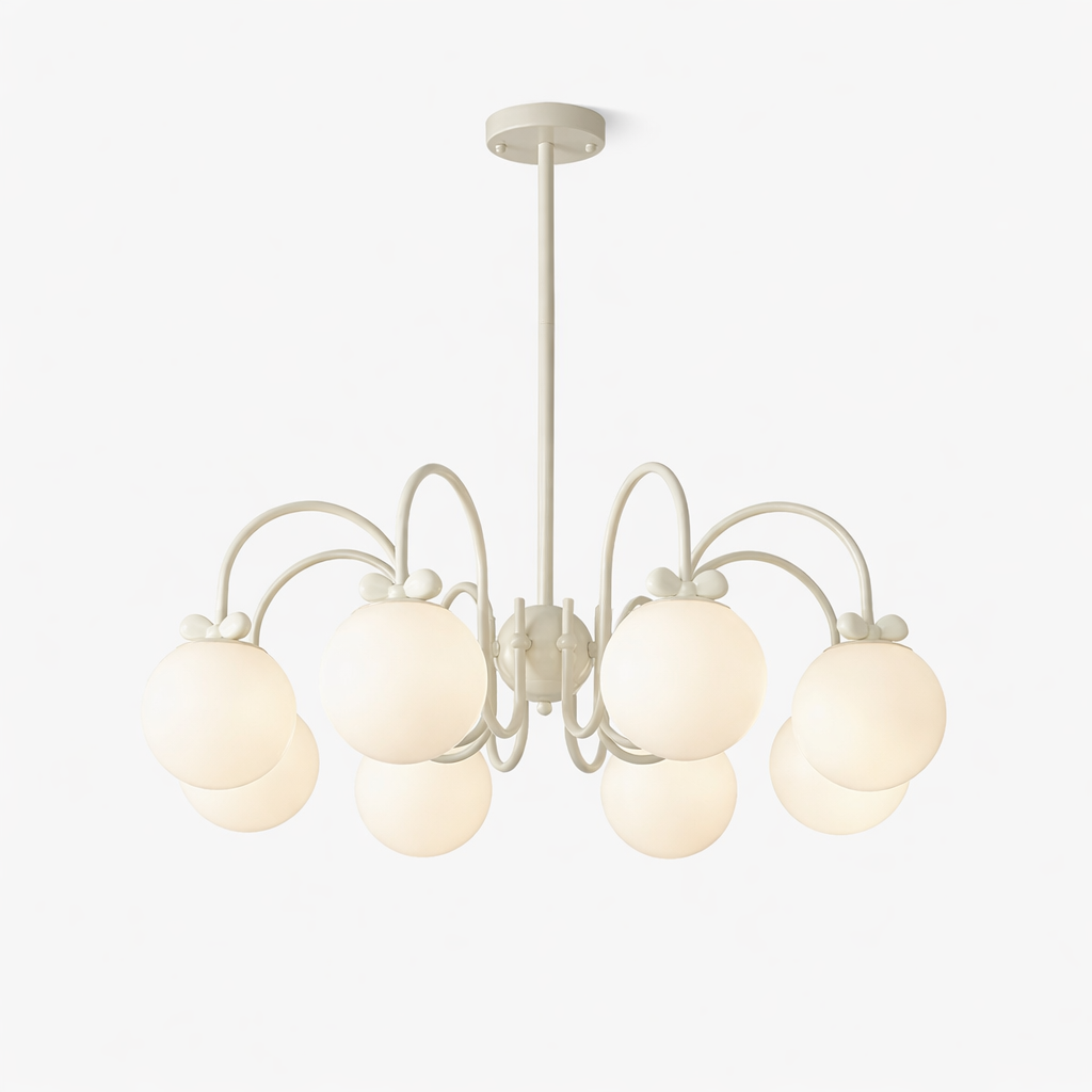 Cream Cherry Chandelier