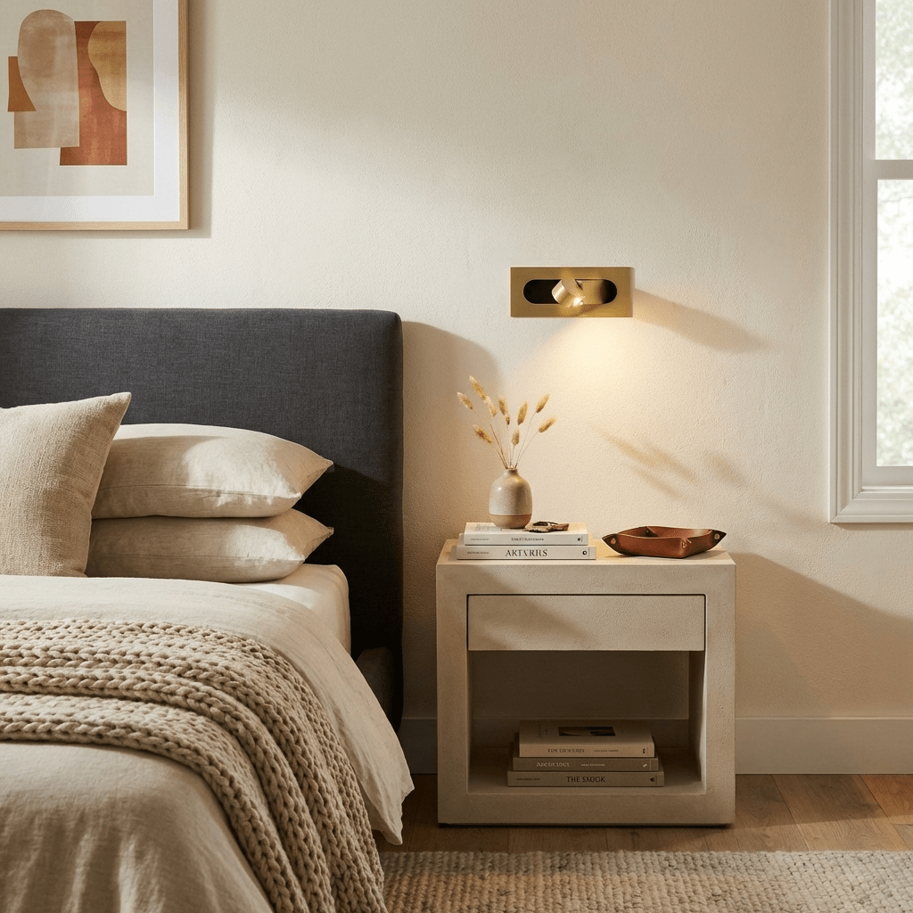 Modern LED Bedside Reading Light - Vakkerlight