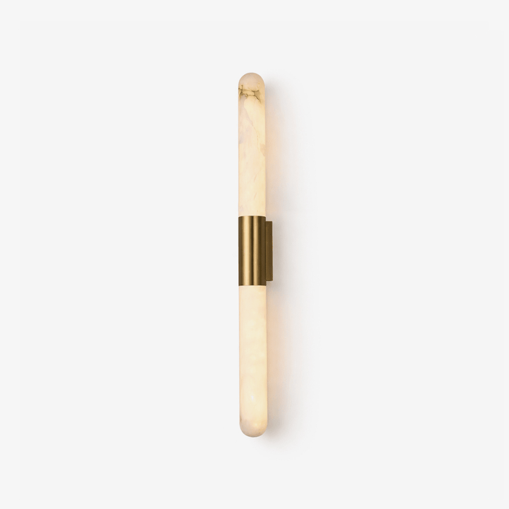 Velin Alabaster Tube Wall Sconce - Vakkerlight