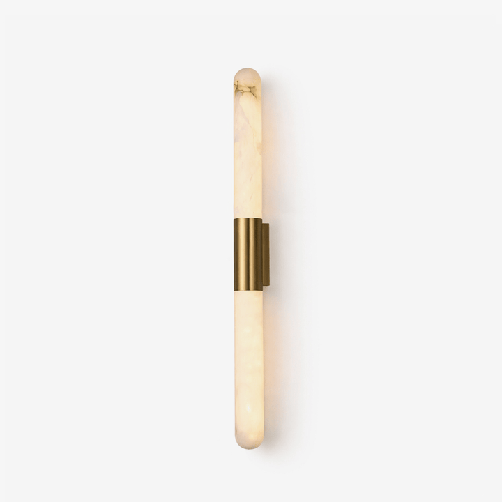 Velin Alabaster Tube Wall Sconce - Vakkerlight