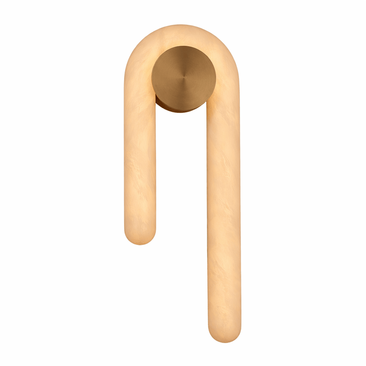 Arlo Loop Alabaster Wall Light - Vakkerlight