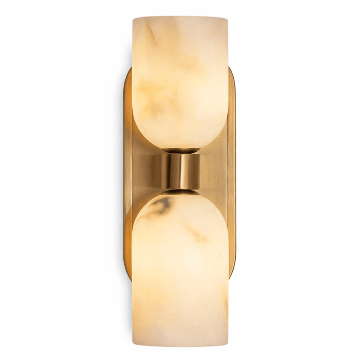 Aurelian Twin Alabaster Wall Light - Vakkerlight