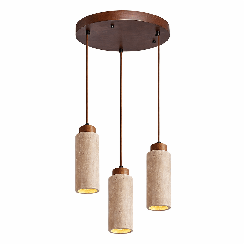 Solvara Travertine Pendant Lamp - Vakkerlight