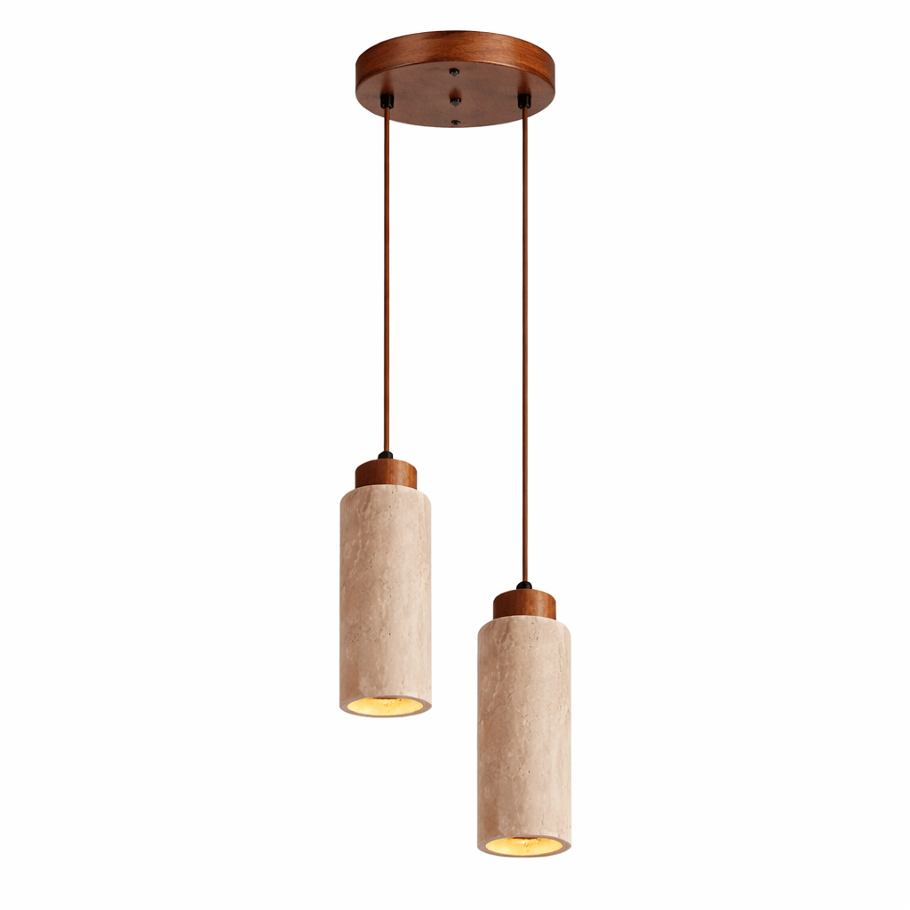 Solvara Travertine Pendant Lamp - Vakkerlight