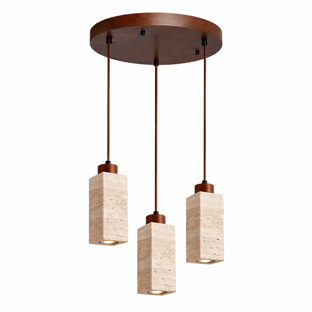 Solvara Travertine Pendant Lamp - Vakkerlight