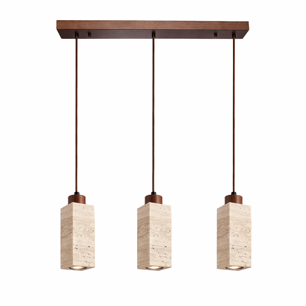 Solvara Travertine Pendant Lamp - Vakkerlight