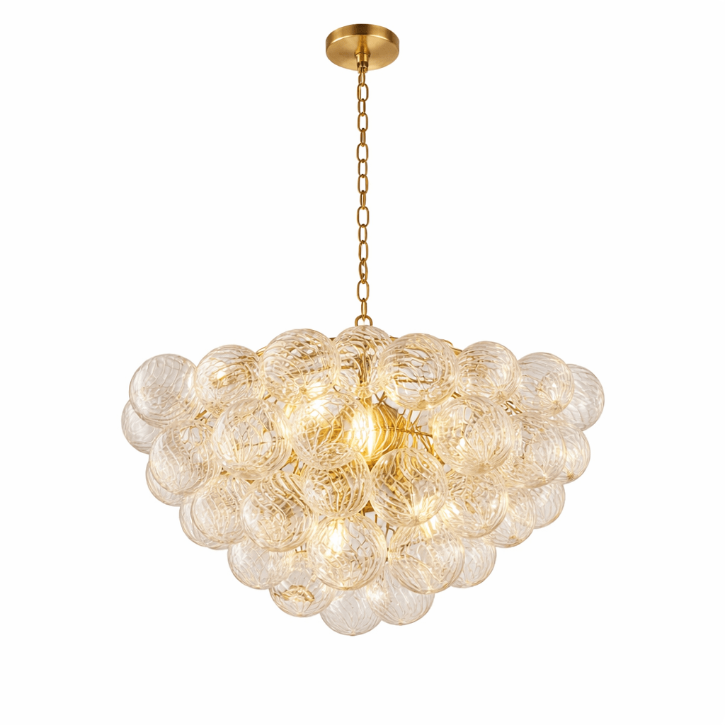 Glass Ball Bubbles Chandelier - Vakkerlight