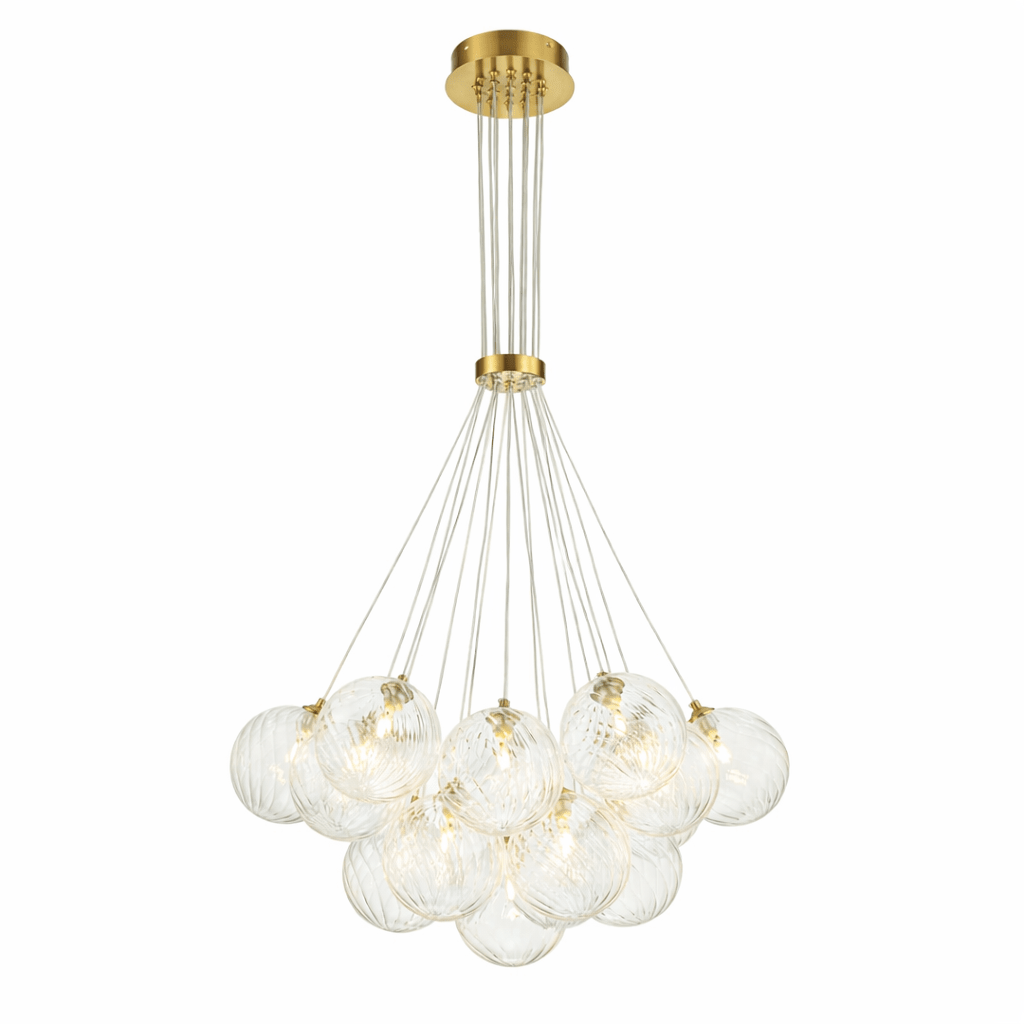 Glass Ball Bubbles Chandelier - Vakkerlight