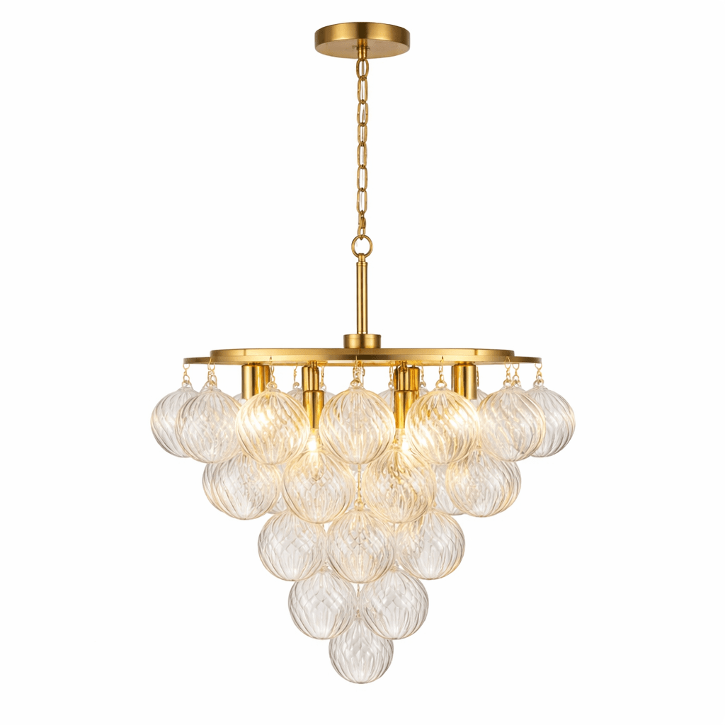 Glass Ball Bubbles Chandelier - Vakkerlight