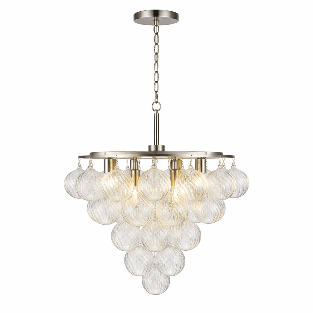 Glass Ball Bubbles Chandelier - Vakkerlight