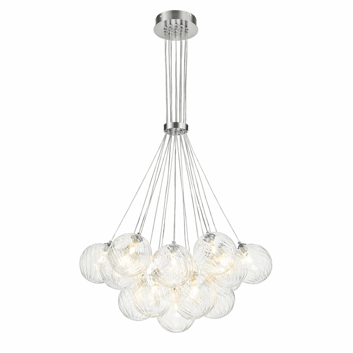 Glass Ball Bubbles Chandelier - Vakkerlight
