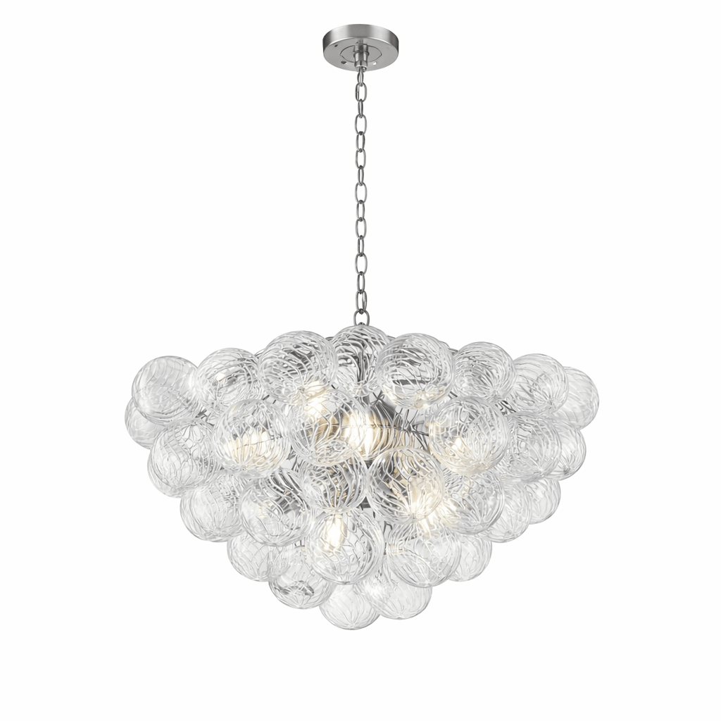 Glass Ball Bubbles Chandelier - Vakkerlight