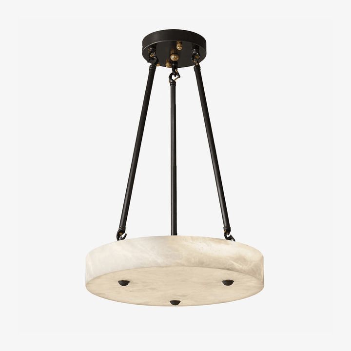 Aurelia Alabaster Disc Pendant Light - Vakkerlight