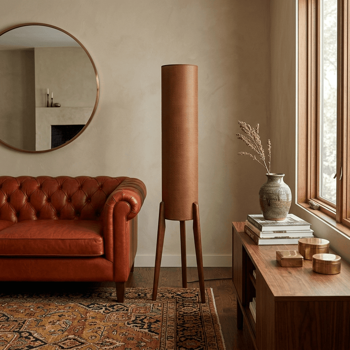 Terra Ink Column Floor Lamp - Vakkerlight