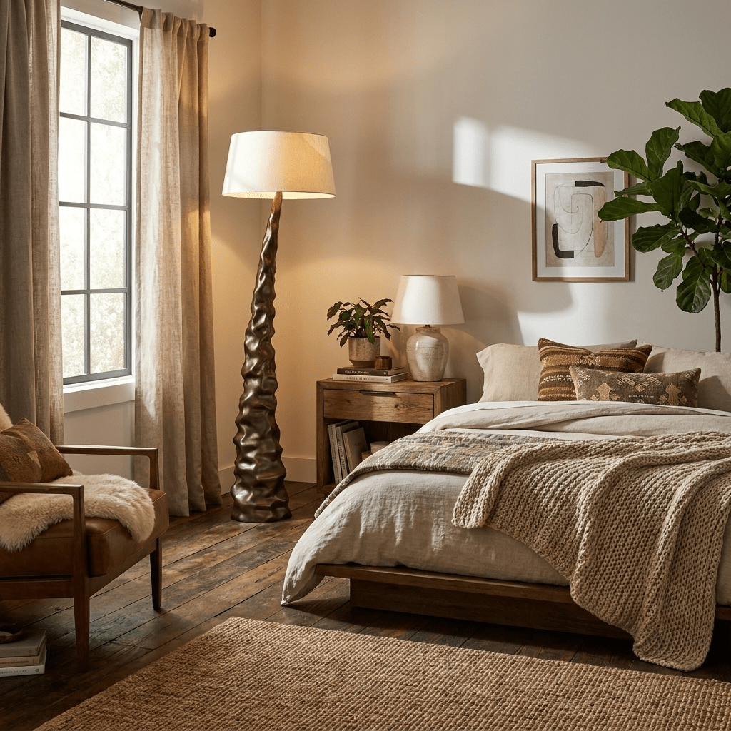 Sculpted Peak Floor Lamp - Vakkerlight