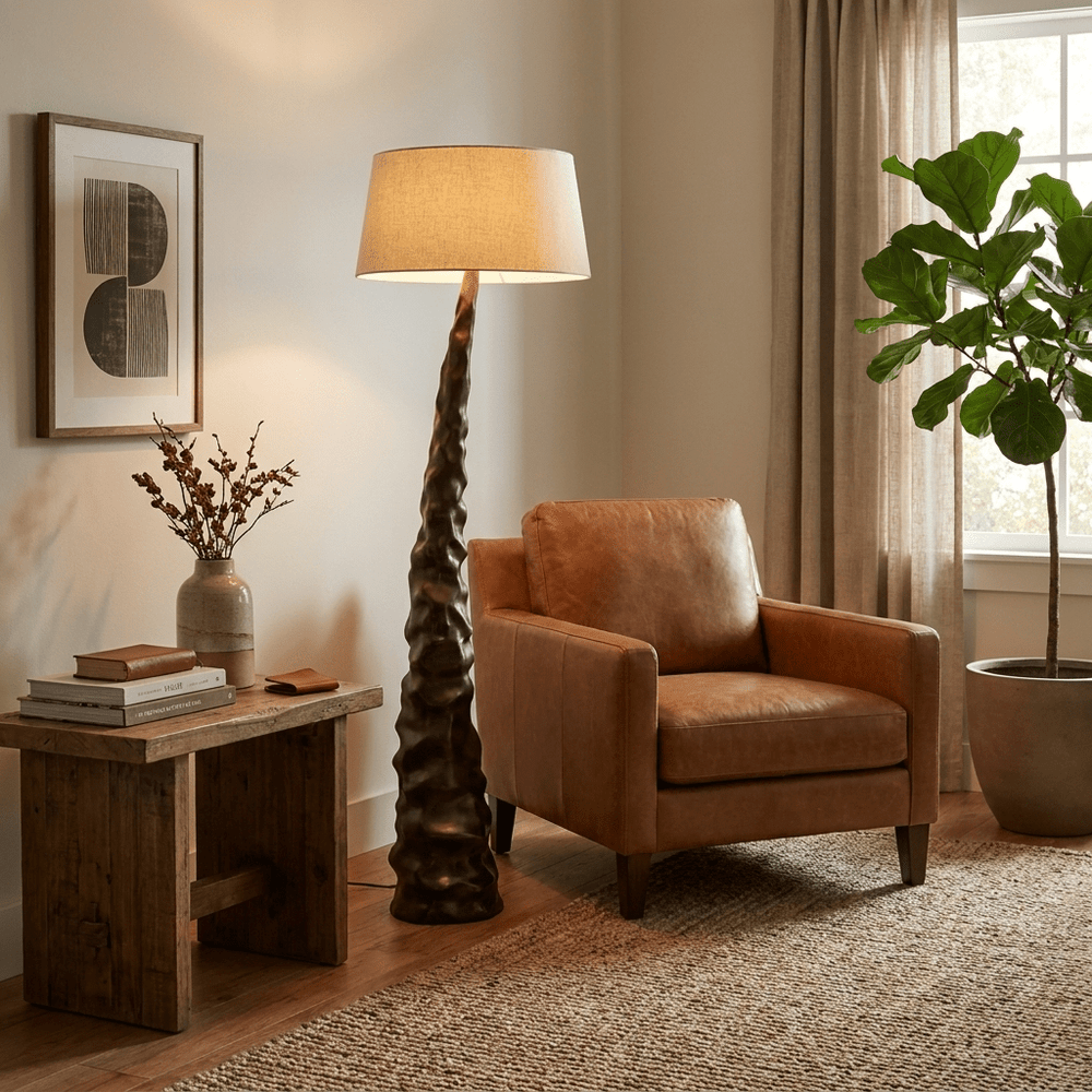 Sculpted Peak Floor Lamp - Vakkerlight