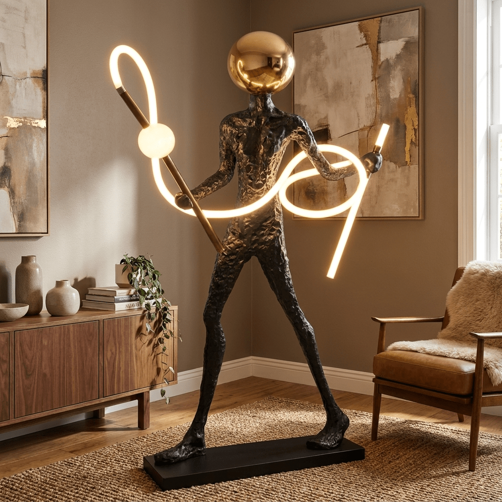Luminous Voyager Sculpture Lamp - Vakkerlight