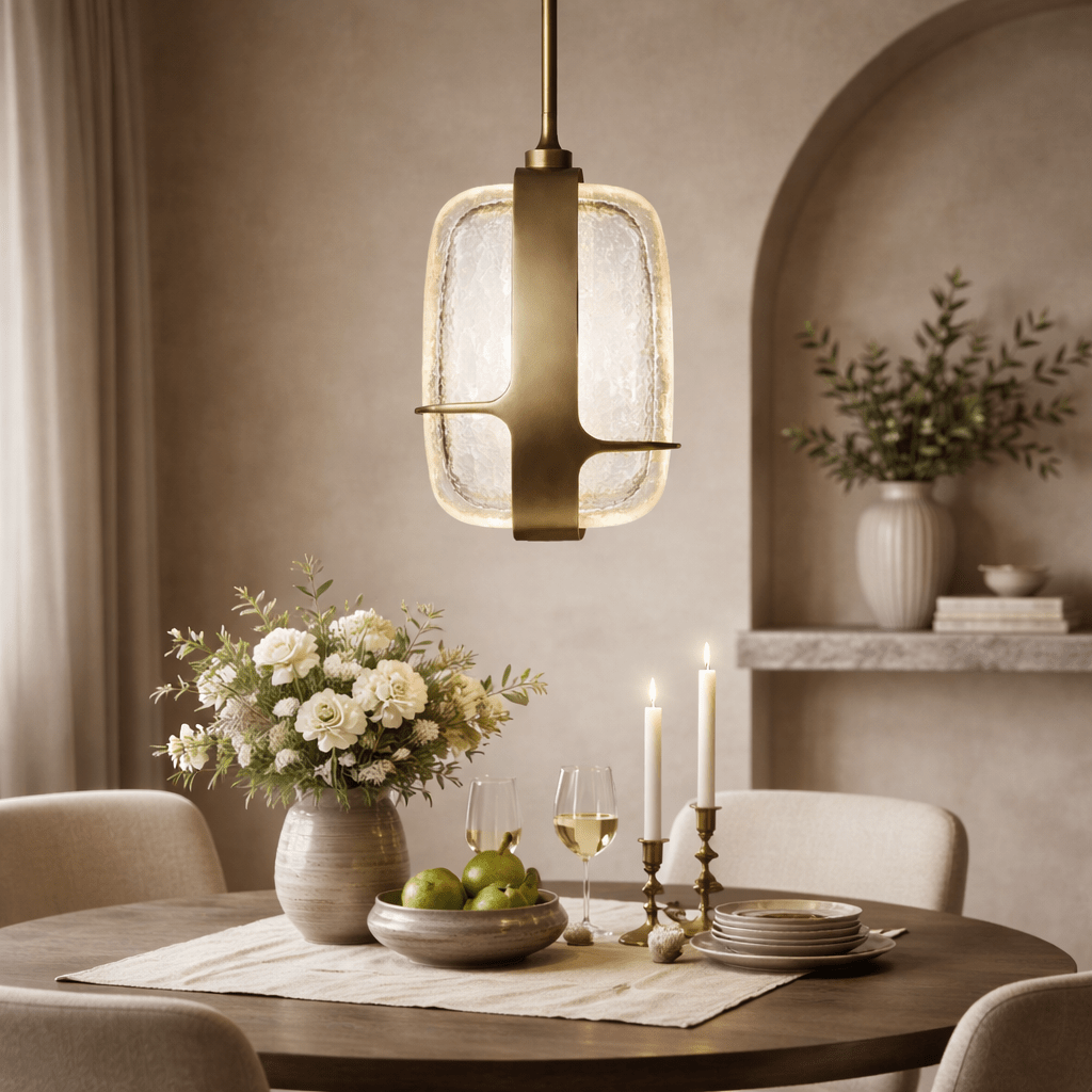 Ardin Textured Glass Pendant Lamp - Vakkerlight