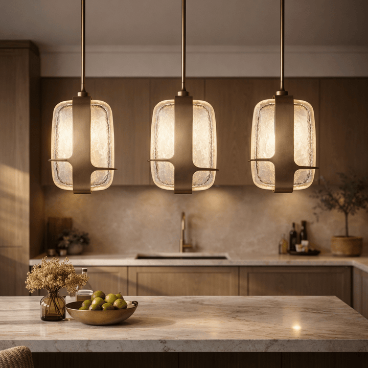 Ardin Textured Glass Pendant Lamp - Vakkerlight