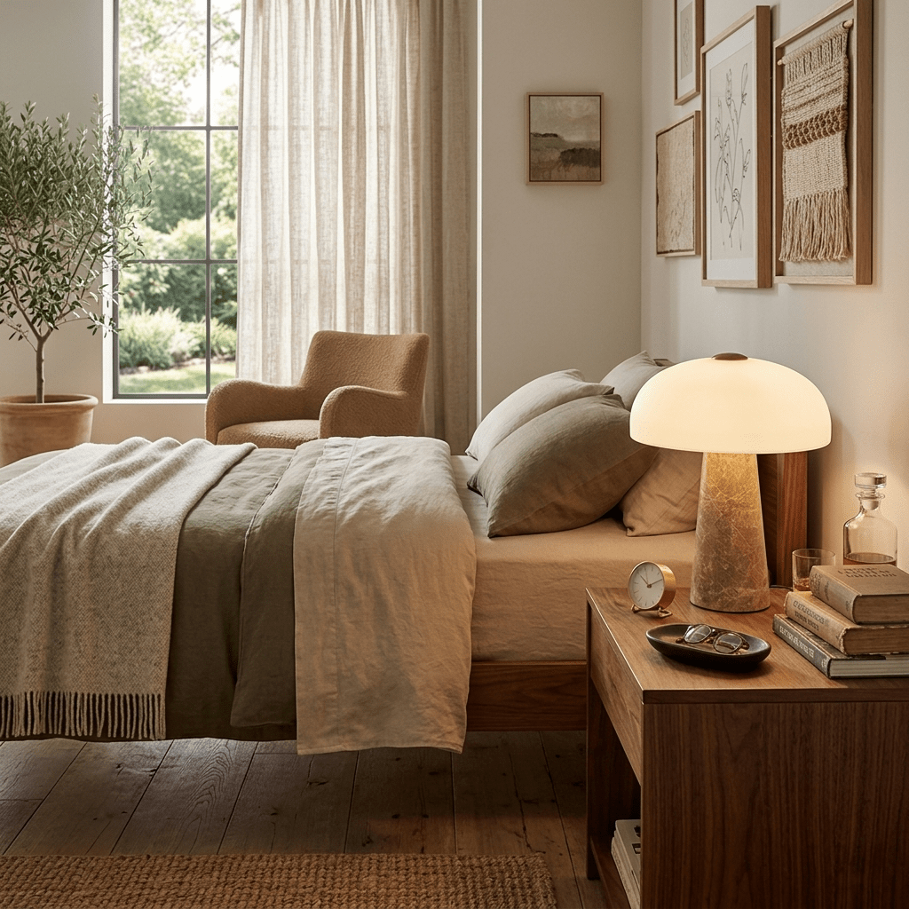 Haloire Marble Table Lamp - Vakkerlight