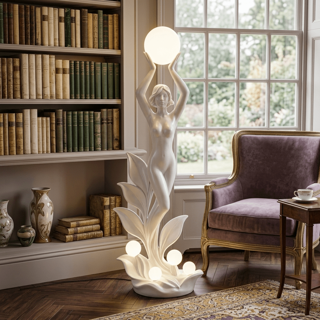Aurora Muse Sculptural Floor Lamp - Vakkerlight
