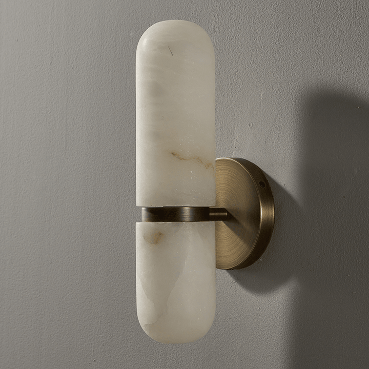 Alabaster Capsule Wall Sconce - Vakkerlight