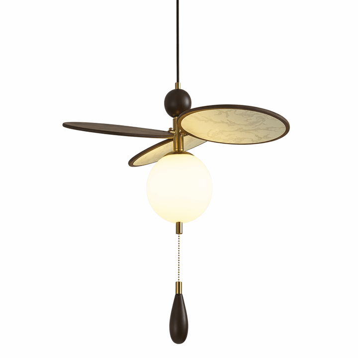 Vintage Floral Disc Chandelier - Vakkerlight