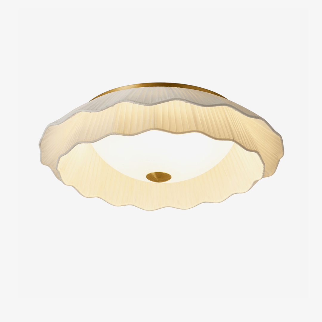 Belle Epoque Pleated Ceiling Light - Vakkerlight