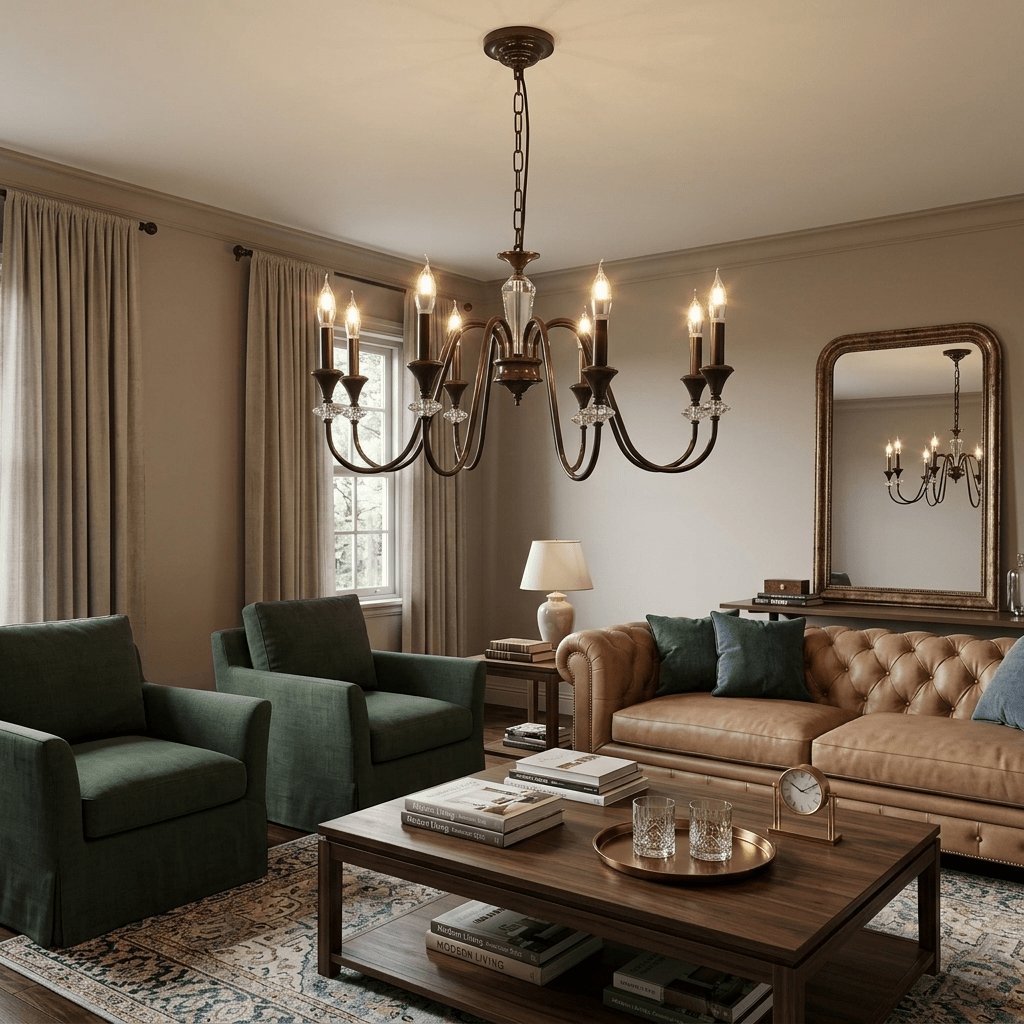 Noir Candelabra Chandelier - Vakkerlight