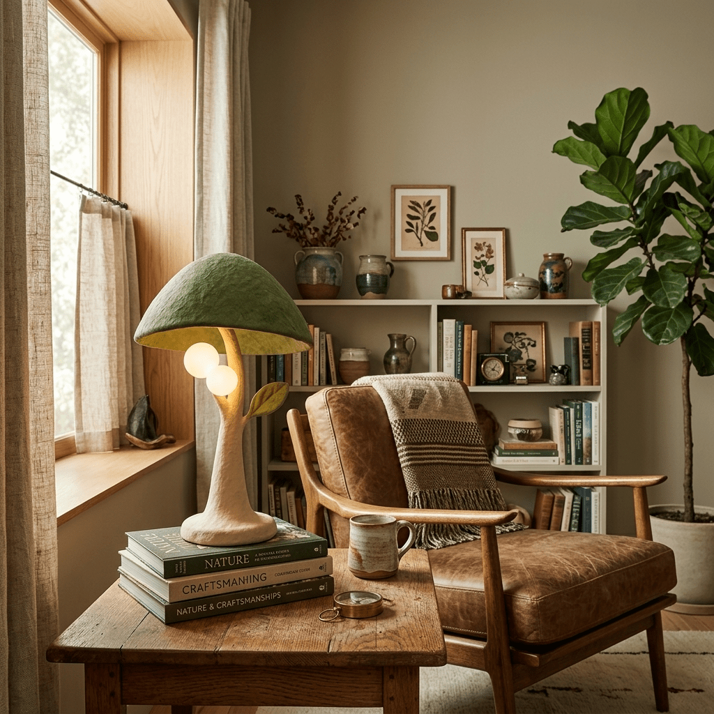 Forest Mushroom Table Lamp - Vakkerlight